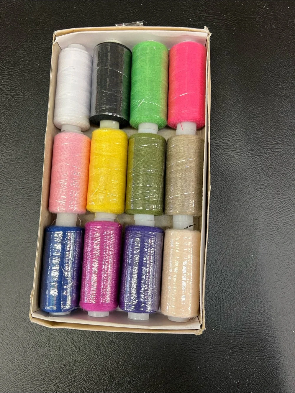 Assorted Decorative Thread Spool Set - Multicolor